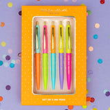 Multi-colored Compliments Pen Set