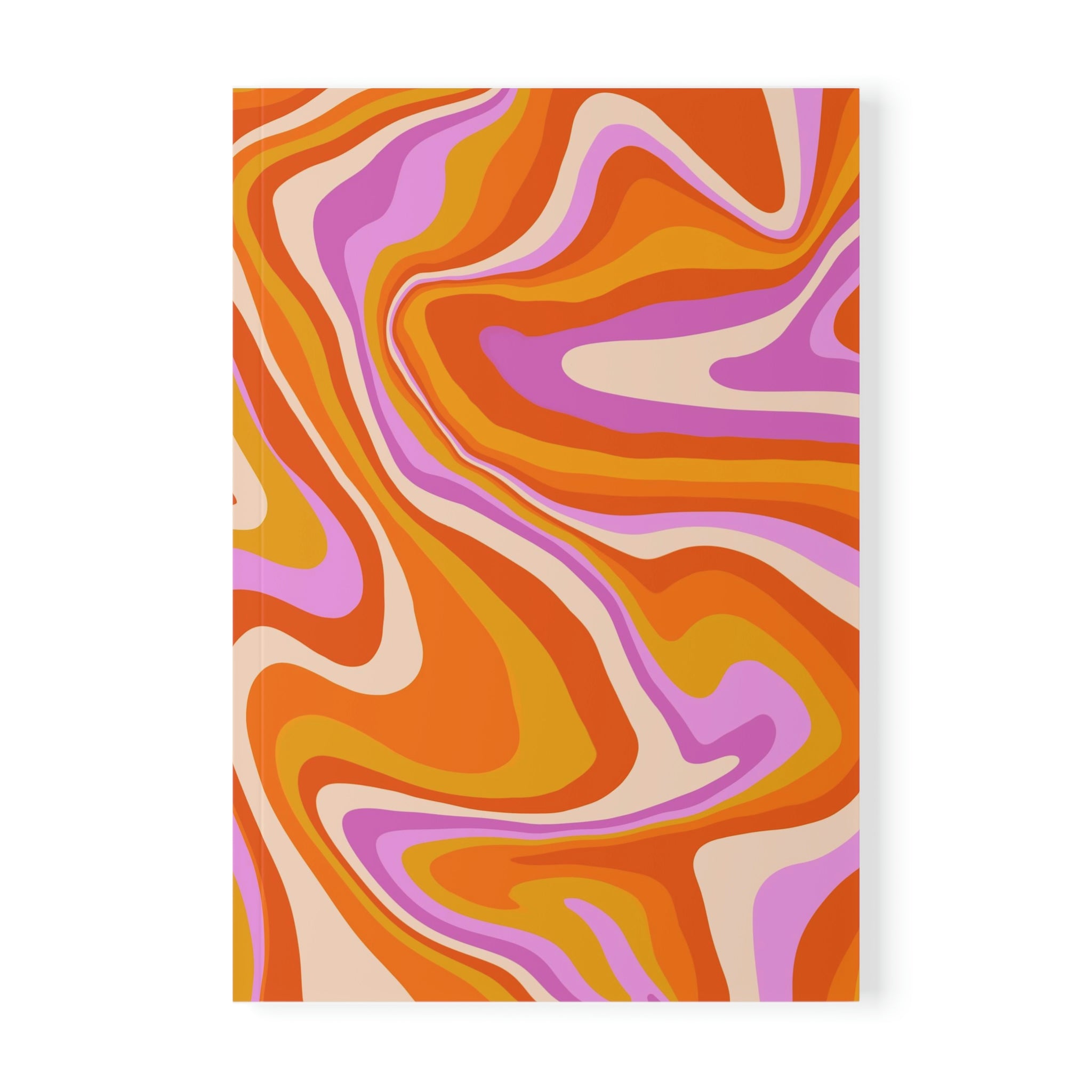 Shinin' Swirl | Original Art Softcover Notebook