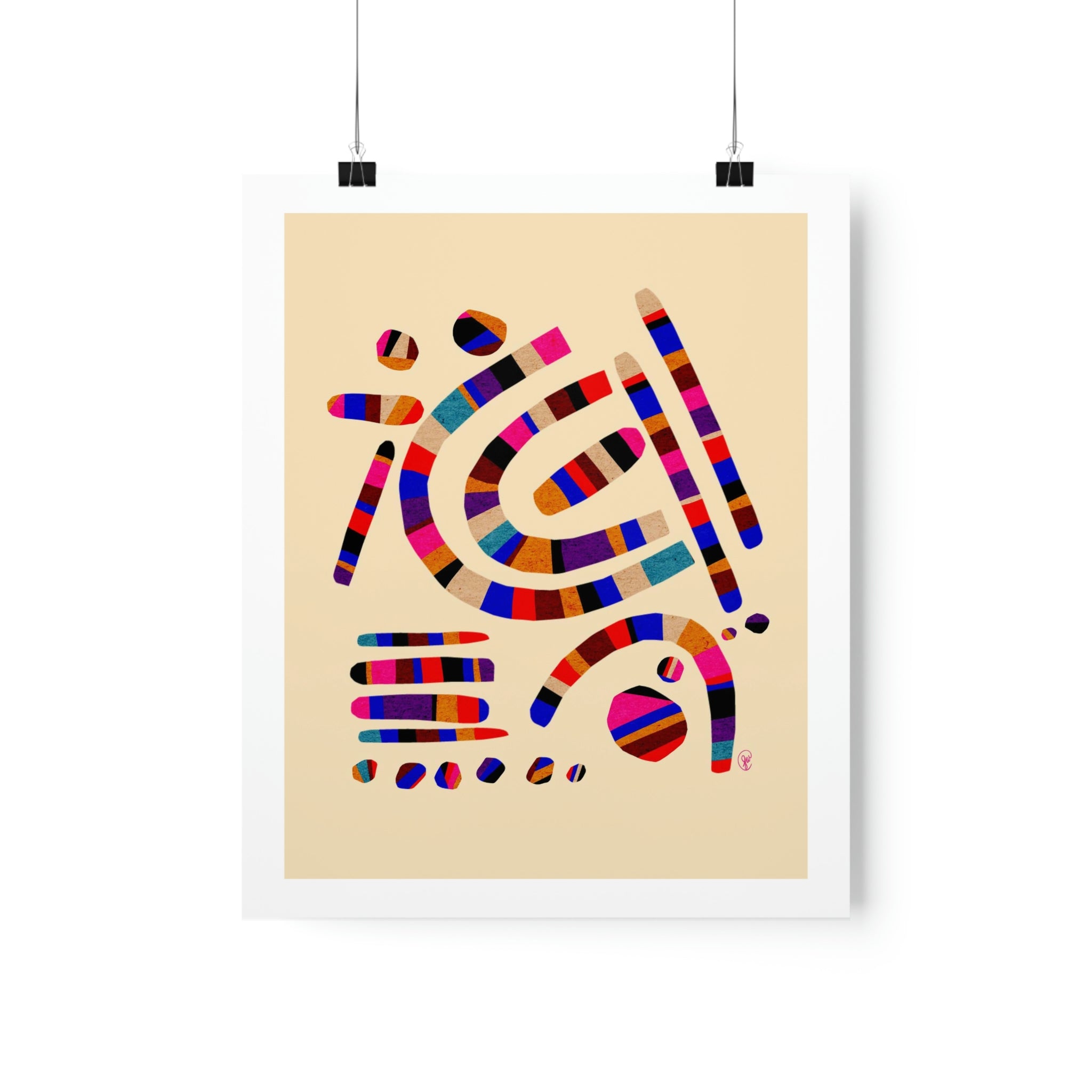 Hop Scotch Sticks 2 | Art Print Collection